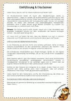 Vorschau - Lehrpläne/Lehrermaterial - Musik Leistungsbewertung: Vorlage Kurz-Dokumentation (anpassbar) Grundschule - Seite 1