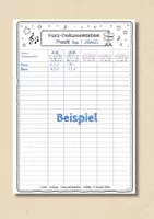 Vorschau - Lehrpläne/Lehrermaterial - Musik Leistungsbewertung: Vorlage Kurz-Dokumentation (anpassbar) Grundschule - Seite 3