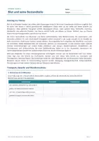 Vorschau - Arbeitsblätter - Arbeitsblatt Biologie Klasse 8 - Blut und seine Bestandteile - Deckblatt