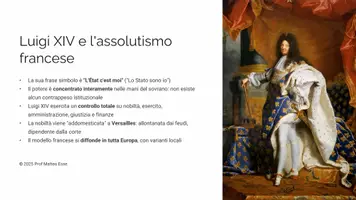 anteprima - Presentazioni / Lavagne - L'Assolutismo e i Modelli di potere nel '600 - Pagina 2