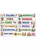 anteprima - Materiale di supporto/inclusione - CARTELLONE "CHE GIORNO È?" 2026-2027 | Calendario + Orario - Pagina 2