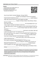 Vorschau - Arbeitsblätter - Arbeitsblätter zum Thema "Hamm" + Lösung & MP3 + - Deckblatt