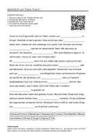 Vorschau - Arbeitsblätter - Arbeitsblätter zum Thema "Humor" + Lösung & MP3 + Mindmap + Infografik - Deckblatt