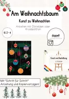 Vorschau - Stundenentwürfe - "Am Weihnachtsbaum" | Kunst zu Weihnachten (Klasse 2-4) - Deckblatt