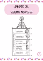 Vista previa - Hojas de trabajo - LAPBOOK DEL SISTEMA NERVIOSO - Portada
