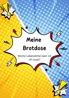 Vorschau - Präsentationen/Tafelbilder - Meine Brotdose – Welche Lebensmittel kann ich oft essen? (24 Bildkarten mit Erklärungen) - Deckblatt