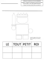 Aperçu - Feuilles d'exercices - document titre le tout petit roi - Page de couverture