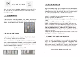 Aperçu - Outils du professeur - jeu avec cartes traditionnelles MS - Page de couverture