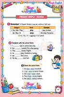anteprima - Esercizi - PRESENT SIMPLE REVIEW - RIPASSO PER LA CLASSE 5 - Pagina 1