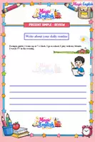 anteprima - Esercizi - PRESENT SIMPLE REVIEW - RIPASSO PER LA CLASSE 5 - Pagina 2