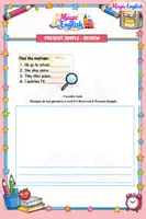 anteprima - Esercizi - PRESENT SIMPLE REVIEW - RIPASSO PER LA CLASSE 5 - Pagina 3