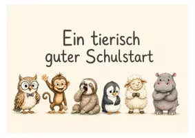 Vorschau - Text - Ein tierisch guter Schulstart – Eine liebevolle Geschichte zur Einschulung / Schulanfang - Seite 2