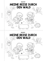 Vorschau - Arbeitsblätter - Lesebegleitheft: Eine Reise durch den Wald - Seite 1