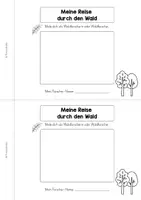 Vorschau - Arbeitsblätter - Lesebegleitheft: Eine Reise durch den Wald - Seite 2