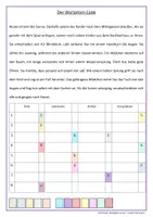 Vorschau - Arbeitsblätter - Wortarten bestimmen: Lernspiel Wortarten Code - Deckblatt