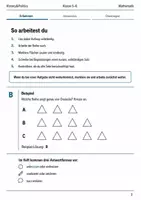 Vorschau - Arbeitsblätter - Brüche darstellen Basisscreening Klasse 5–6 - Seite 1