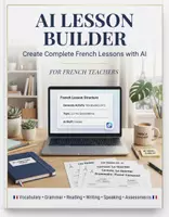 Aperçu - Préparation de séance / Séance complète - AI Lesson Builder pour enseignants de français - Page de couverture