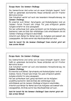 Vorschau - Stundenentwürfe - Escape-Room Deutsch: Die Sommer-Challenge - Schulstart - Schuljahresende - Sommerferien - Seite 3
