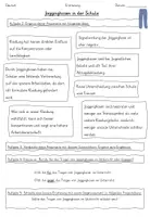 Vorschau - Arbeitsblätter - lineare Erörterung - Jogginghosen in der Schule - Seite 2