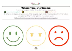 Voorbeeld - Tools om thuis Franse woordenschat in te oefenen - Pagina 1