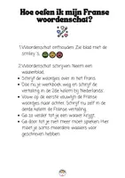 Voorbeeld - Tools om thuis Franse woordenschat in te oefenen - Pagina 3