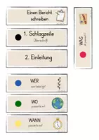 Vorschau - Arbeitsblätter - Bericht schreiben Fächer (Kl. 3/4) - Seite 3
