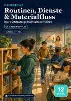 Vorschau - Poster - Routinen, Dienste & Materialfluss – Classroom-Management-Startset - Deckblatt