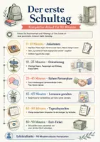 Vorschau - Stundenentwürfe - Der erste Schultag – komplette 90-Minuten-Stunde Klasse 5–7 - Seite 1