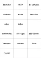 Vorschau - Arbeitsblätter - Miko 3 Lernwörter - Karteikarten und Lernwörtertabellen - Deckblatt