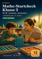 Vorschau - Arbeitsblätter - Mathe-Startcheck Klasse 3 – ZR 100, Einmaleins & Sachrechnen - Deckblatt