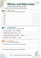 Vorschau - Arbeitsblätter - Deutsch-Startcheck Klasse 2 – Lesen, Schreiben & Sprache - Seite 3
