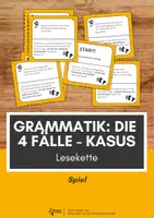 Vorschau - Spiele - 4 Fälle- Spiele: Lesekette für Klasse 5 und 6 - Deckblatt