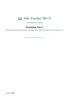 Vorschau - Stundenentwürfe - Our teacher Mr. G - Lektüre im Englischunterricht - Seite 3