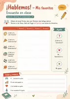 Vorschau - Arbeitsblätter - ¡Hablemos! – Spanisch sprechen von Anfang an | 32 kreative Partneraufgaben für Kommunikation & Sprechen - Seite 3