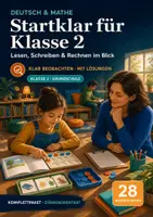 Vorschau - Arbeitsblätter - Startklar für Klasse 2 – Deutsch & Mathe Eingangsdiagnostik - Deckblatt