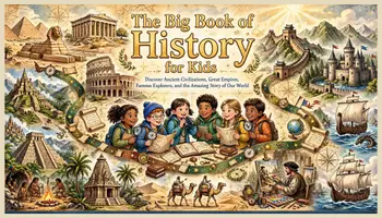 Aperçu - Cartes / Images - The Big Book of History for Kids - Page de couverture