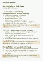 Vorschau - Präsentationen/Tafelbilder - Elternabend Klasse 1 - editierbare Präsentation mit Elterninformation - Seite 3