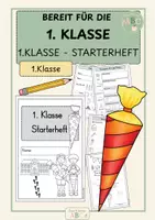 Vorschau - Arbeitsblätter - Bereit für die 1. Klasse: Starterheft (Kl. 1) - Deckblatt