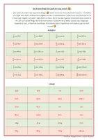 Vorschau - Arbeitsblätter - Bruchteile von Größen Bingo - Deckblatt