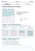 Vorschau - Arbeitsblätter - Prozentvorstellung Basisscreening Klasse 5–6 - Seite 2