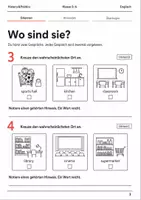 Vorschau - Arbeitsblätter - Englisch Verstehen Basisscreenings Klasse 5–6 - Seite 3