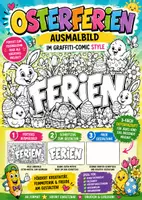 Vorschau - Mal- und Bastelvorlagen - Ostern| Osterferien | Ausmalbild | Ostern, Frühling & Kunst | Grundschule - Deckblatt