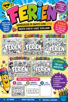 Vorschau - Mal- und Bastelvorlagen - Ferien| Sommer, Herbst, Winter, Weihnachten, Fasching, Ostern | Jahreszeiten Ausmalbild | Kunst | Grundschule - Deckblatt