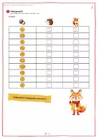 Vorschau - Stationenlernen - Verdoppeln und Halbieren bis 20 Klasse 1 | Mathe Übungsblätter | Kernaufgaben | Rechentricks | Freiarbeit - Seite 3