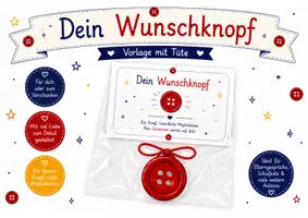 Vorschau - Arbeitsblätter - Wunschknopf - Materialpaket – Begleitheft zur Einschulung | Kennenlernen & gemeinsame Schulzeit | Klasse 1 | Mutmacher für die Einschulung | - Seite 2