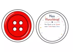 Vorschau - Arbeitsblätter - Wunschknopf - Materialpaket – Begleitheft zur Einschulung | Kennenlernen & gemeinsame Schulzeit | Klasse 1 | Mutmacher für die Einschulung | - Seite 3
