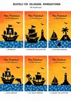 Vorschau - Mal- und Bastelvorlagen - Piratenbuch gestalten | Kunstprojekt Klasse 3–4 - Seite 3