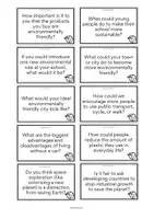 Vorschau - Spiele - SAVING THE PLANET - Conversation Cards - Seite 2