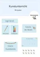 Vorschau - Anderer Materialtyp - Kunstunterricht Minipaket - Deckblatt