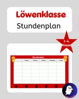 Vorschau - Anderer Materialtyp - Löwenklasse Stundenplan Grundschule - Deckblatt